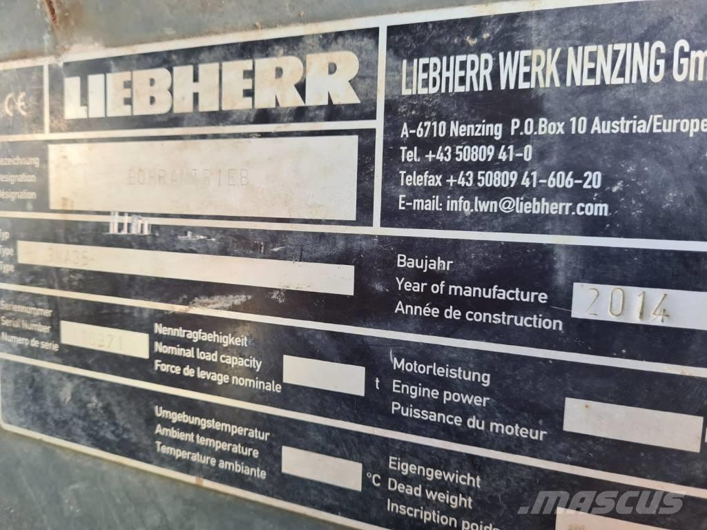 Liebherr 3MA 35 Cabeças rotativas