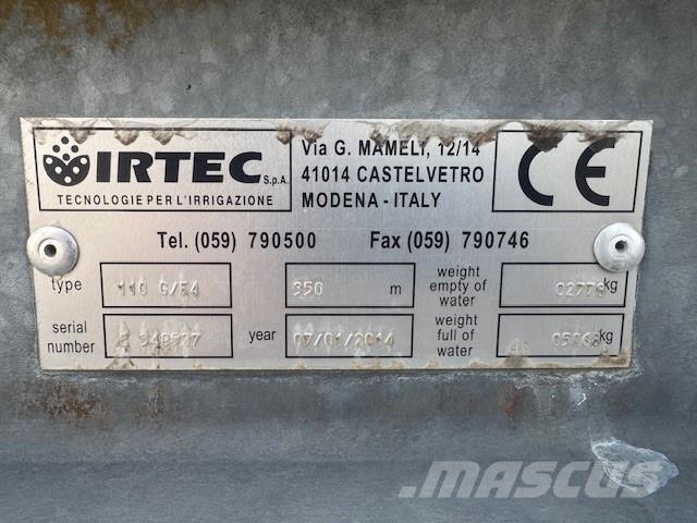 Irtec 110/350 G/E4 Sistemas de rega