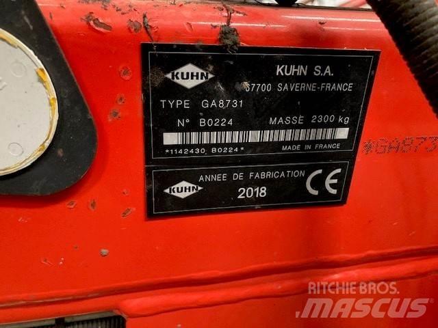 Kuhn GA 8731 hark Ancinho virador
