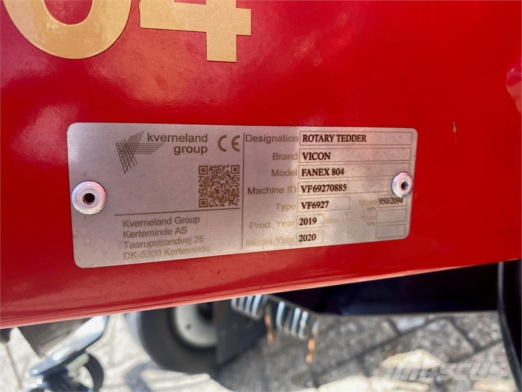 Vicon Fanex 804 Ancinho virador