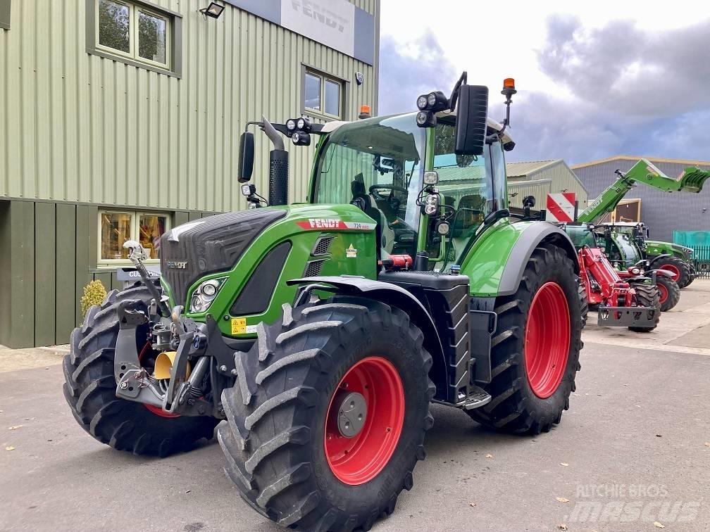 Fendt 724 Profi Plus Tratores Agrícolas usados