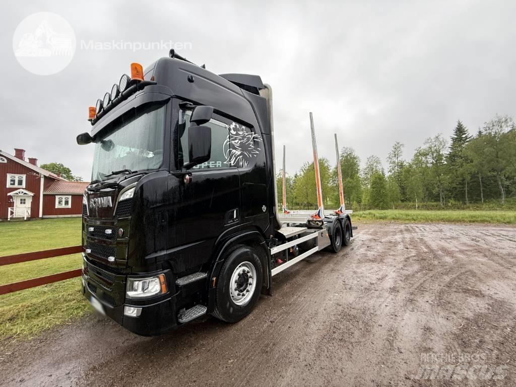 Scania R 580 Caminhões de transporte de troncos