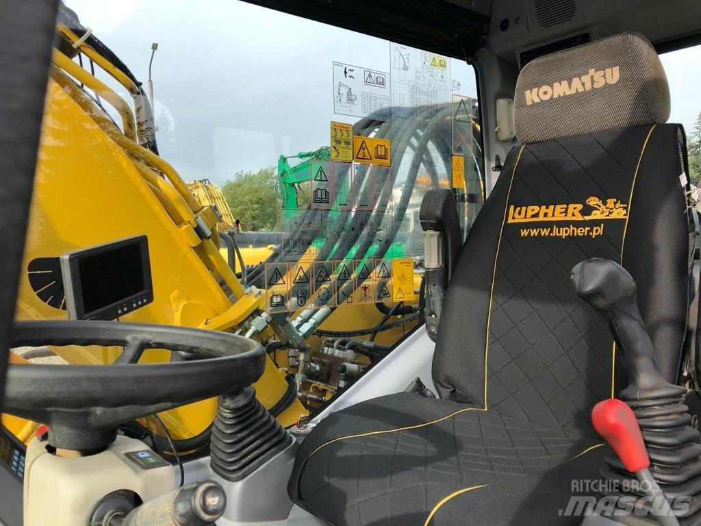 Komatsu PW180-7EO Escavadoras de rodas