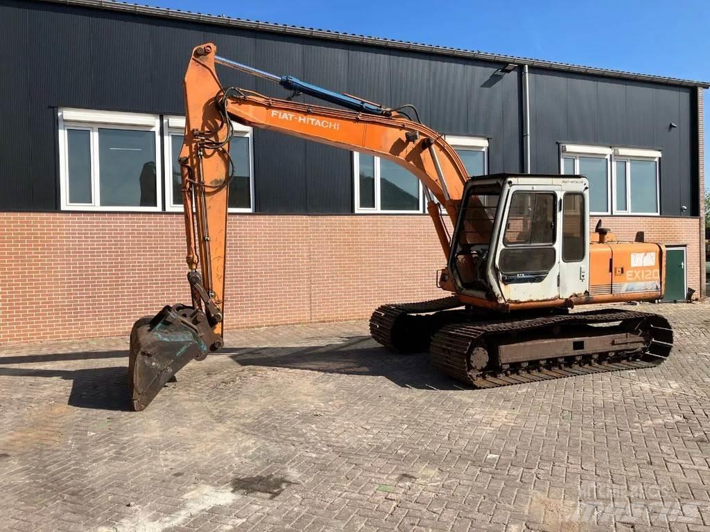 Fiat Hitachi EX120 Escavadeiras de esteiras