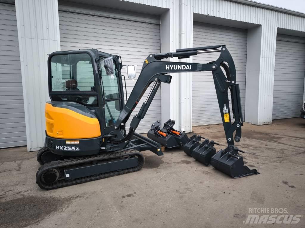 Hyundai HX 25 AZ Miniescavadeiras
