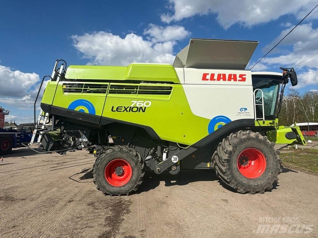 CLAAS Lexion 760 Ceifeiras debulhadoras