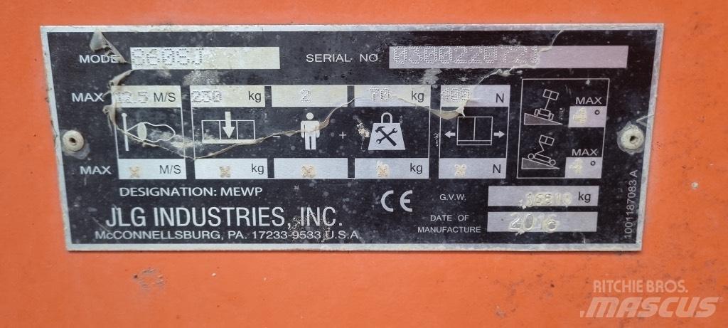 JLG 860 SJ Elevadores braços Telescópicos