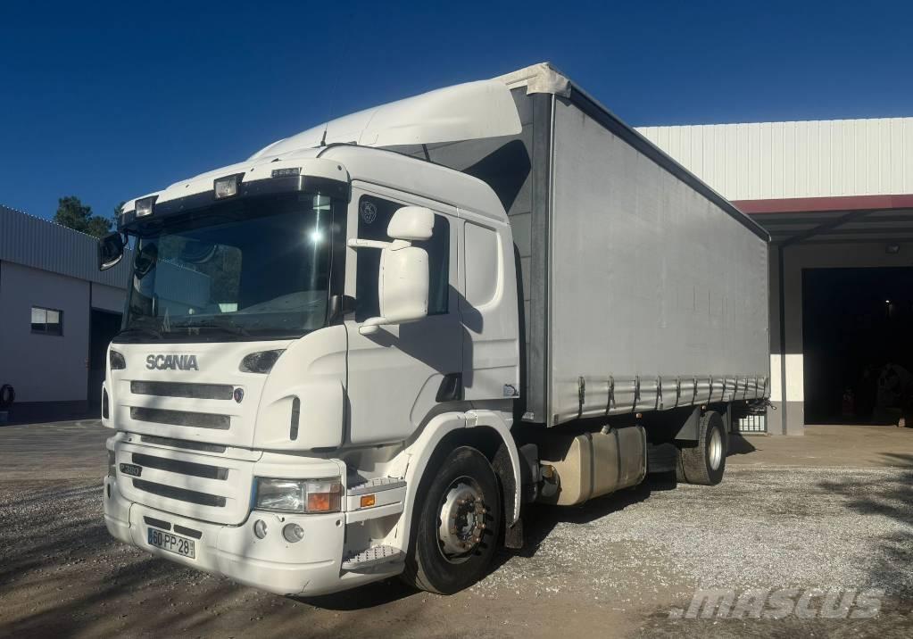 Scania P 380 Camiões caixa cortinas laterais