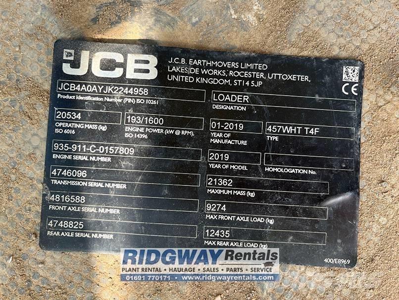JCB 457 Carregadeiras de rodas