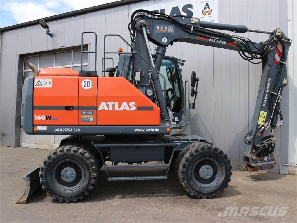 Atlas 160W-BLUE Escavadoras de rodas