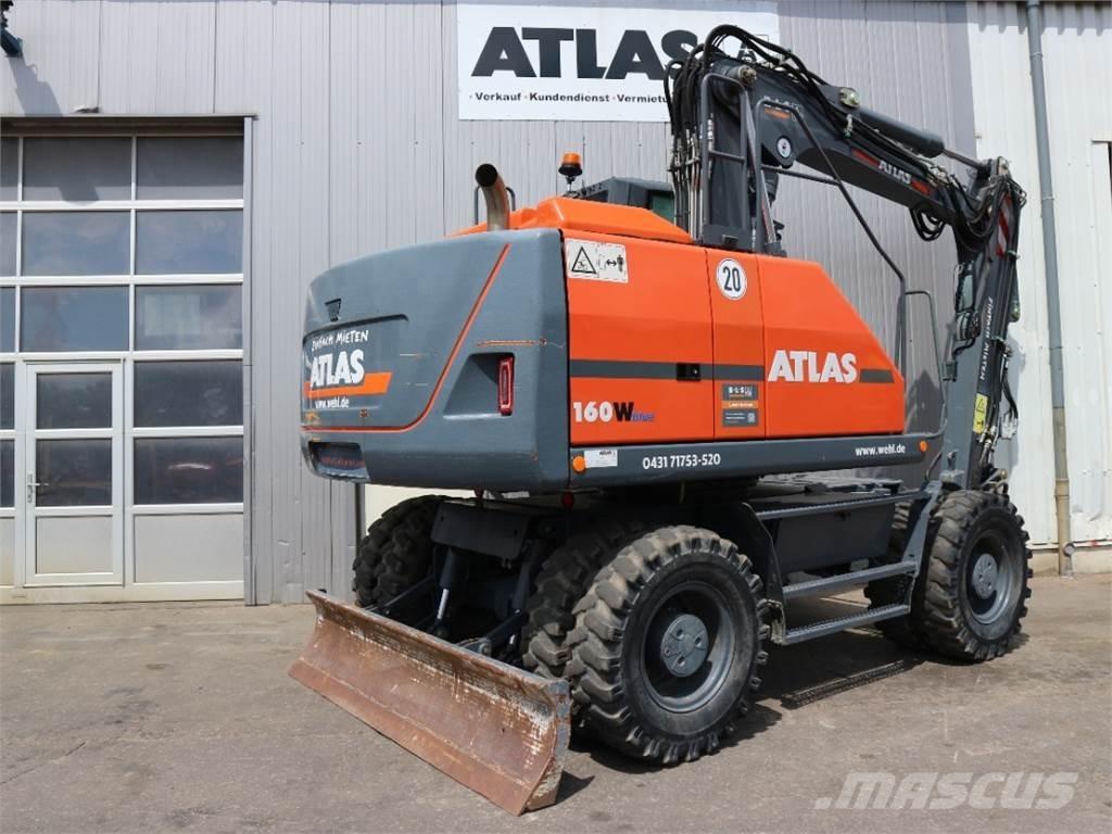 Atlas 160W-BLUE Escavadoras de rodas