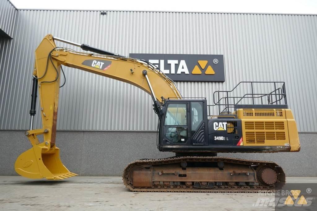 CAT 349D2L Escavadeiras de esteiras