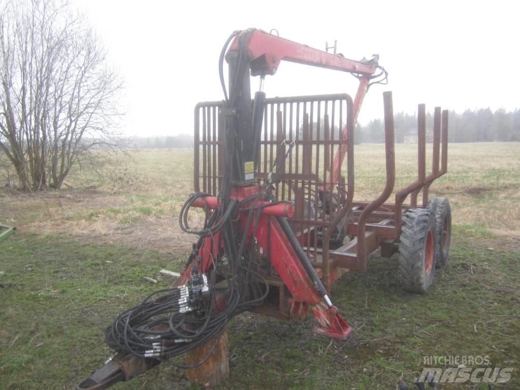 Patu 500 + Metsäkärry Reboques Florestais