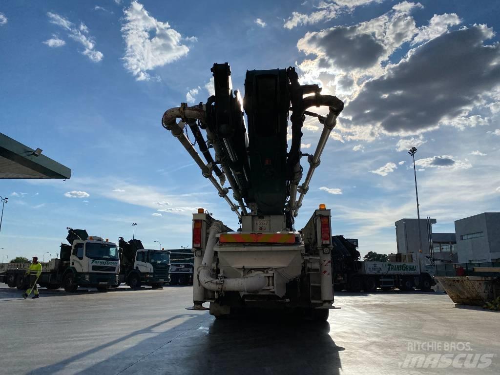 Junjin JJV-5Z6318 Concrete distribution booms