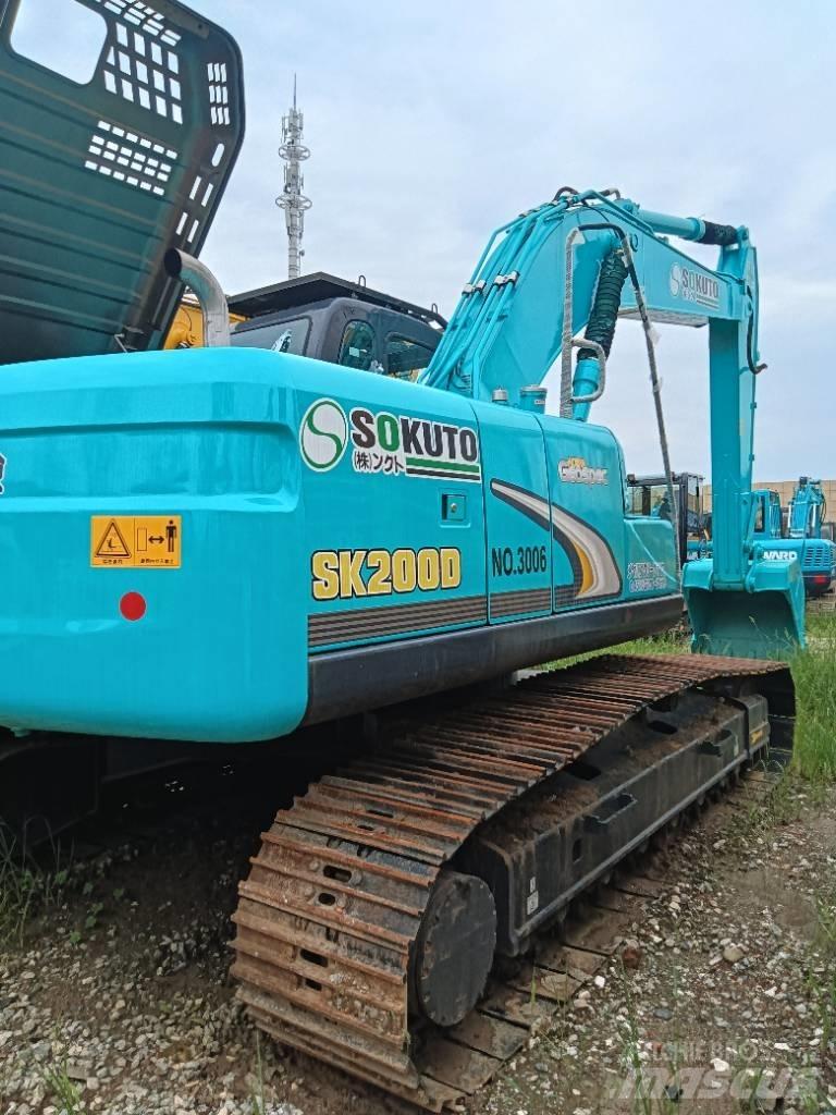 Kobelco SK 200 Escavadoras Midi 7t - 12t