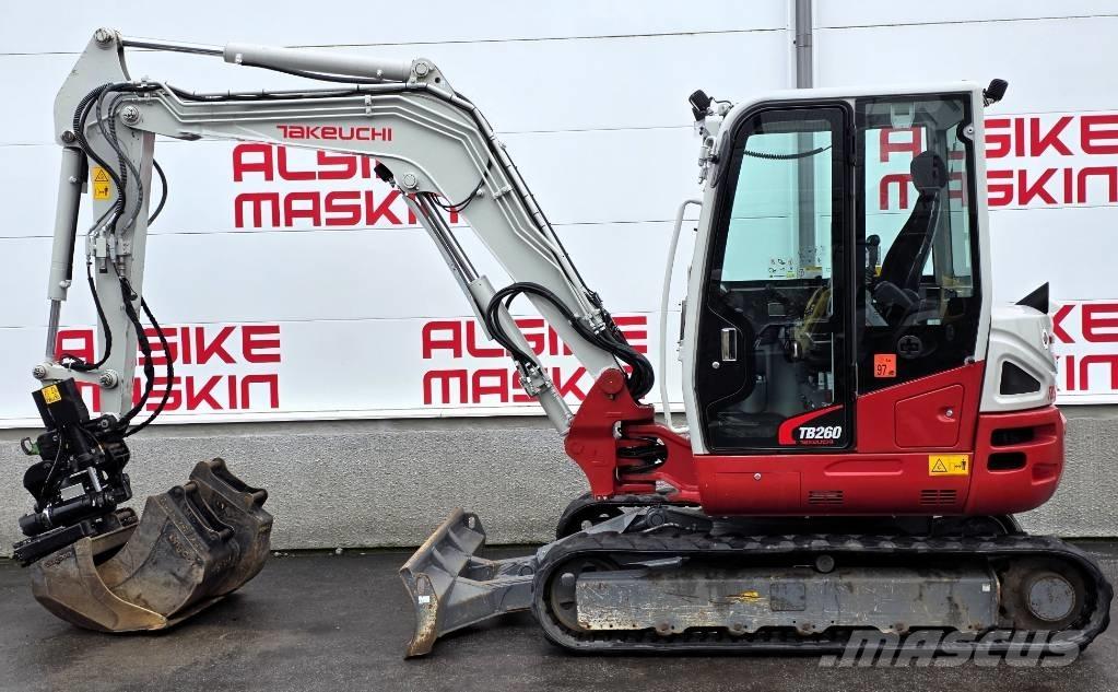 Takeuchi TB 260 Miniescavadeiras