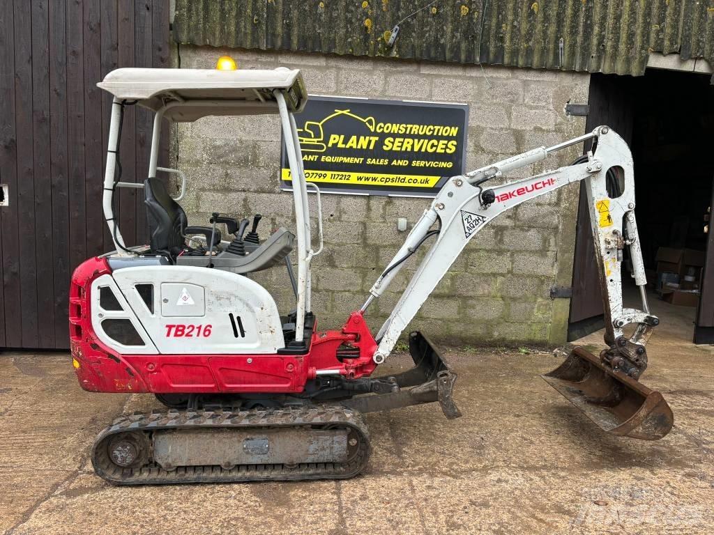 Takeuchi TB 216 Miniescavadeiras