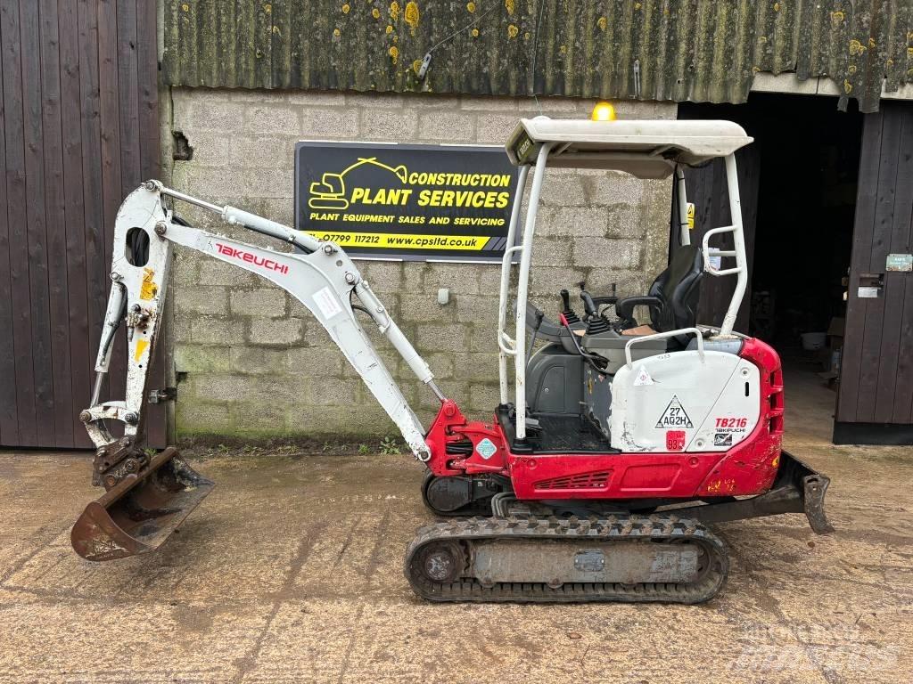 Takeuchi TB 216 Miniescavadeiras