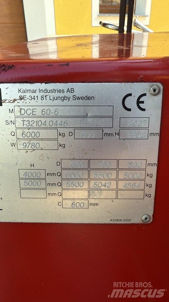 Kalmar DCE 60-6 Empilhadores Diesel