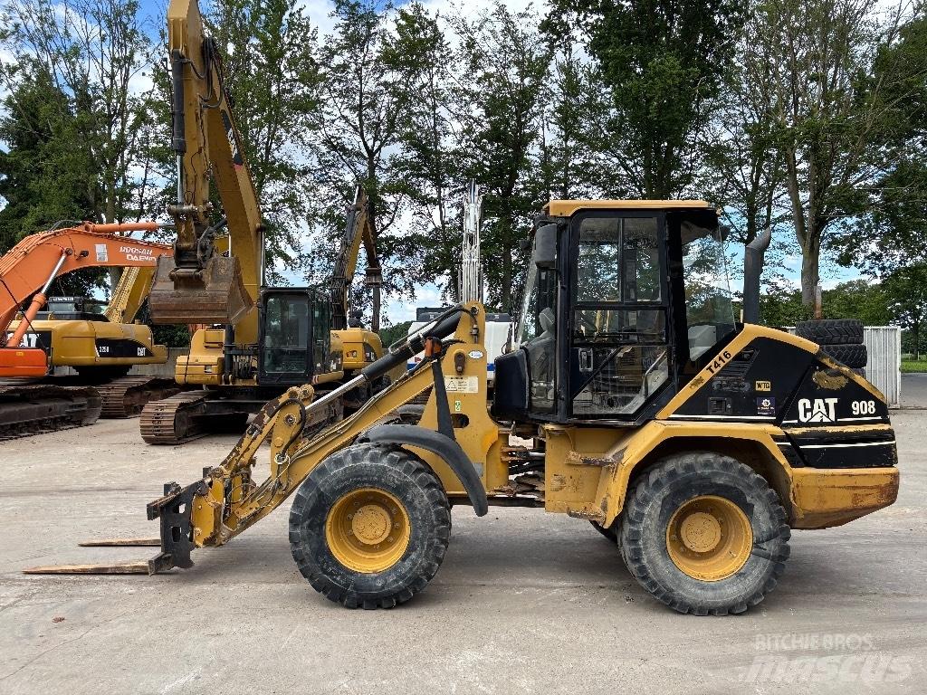 CAT 908 Carregadeiras de rodas