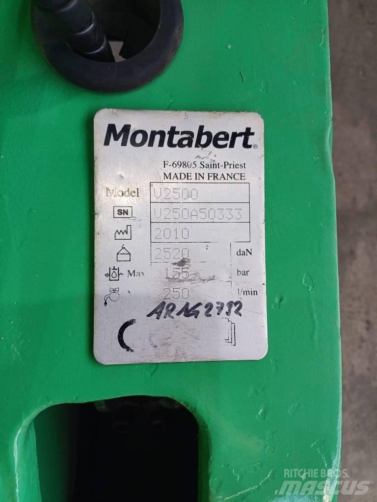Montabert V 2500 Martelos de quebragem