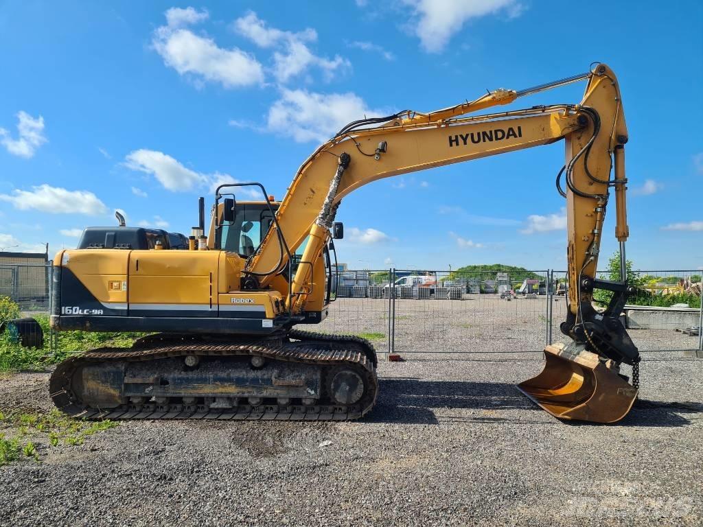 Hyundai R160LC-9A Escavadeiras de esteiras