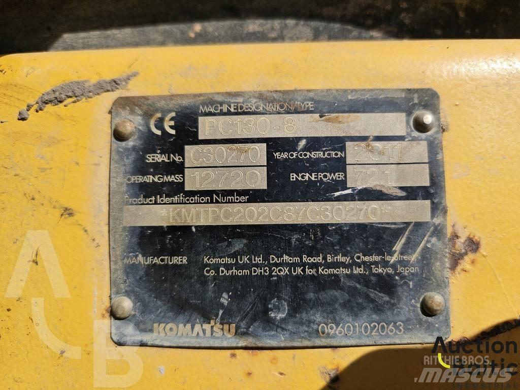 Komatsu PC130-8 Escavadeiras de esteiras