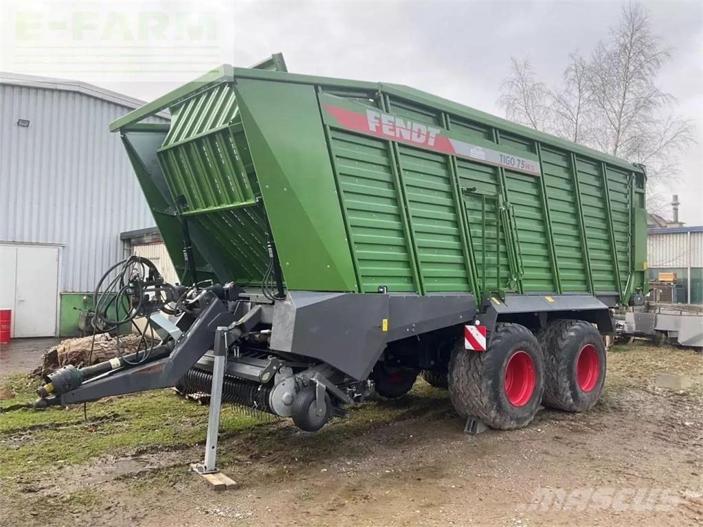 Fendt tigo 75 vr Outros Semi Reboques