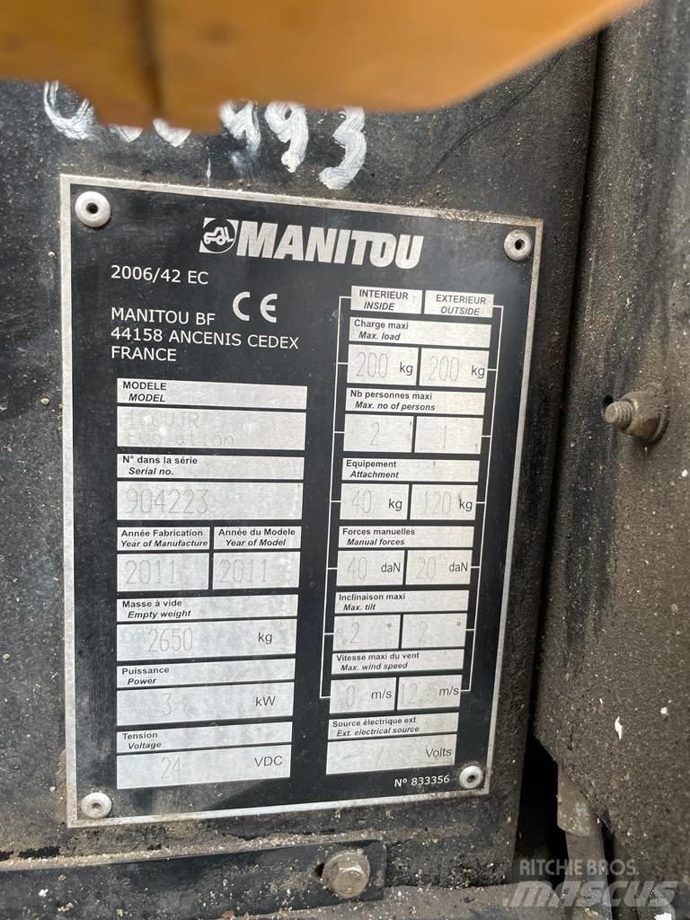Manitou 100 VJR Plataformas de Mastro Vertical