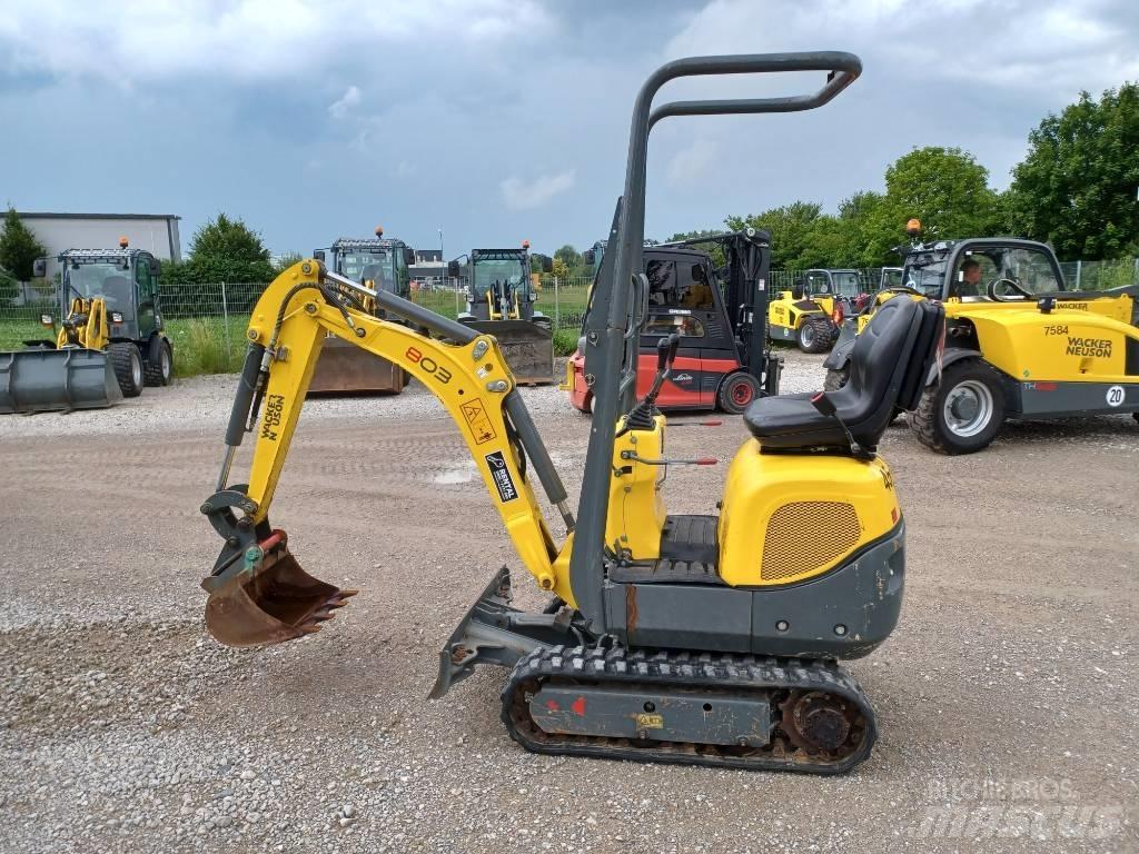 Wacker Neuson 803 Escavadeiras de esteiras