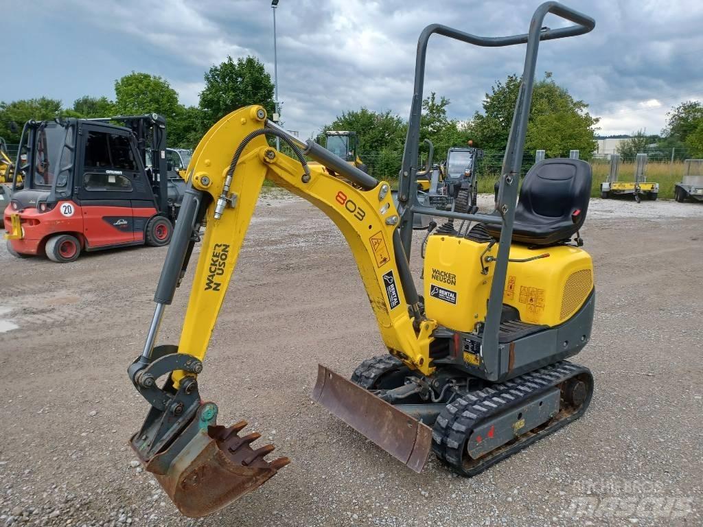 Wacker Neuson 803 Escavadeiras de esteiras