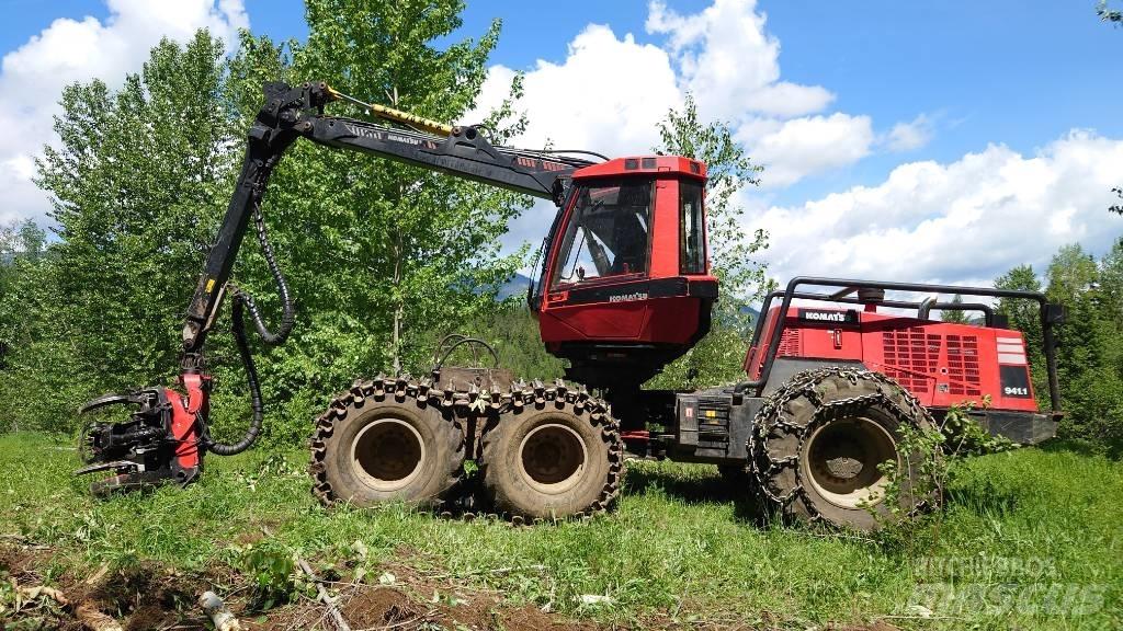 Komatsu 941.1 Processadores florestais