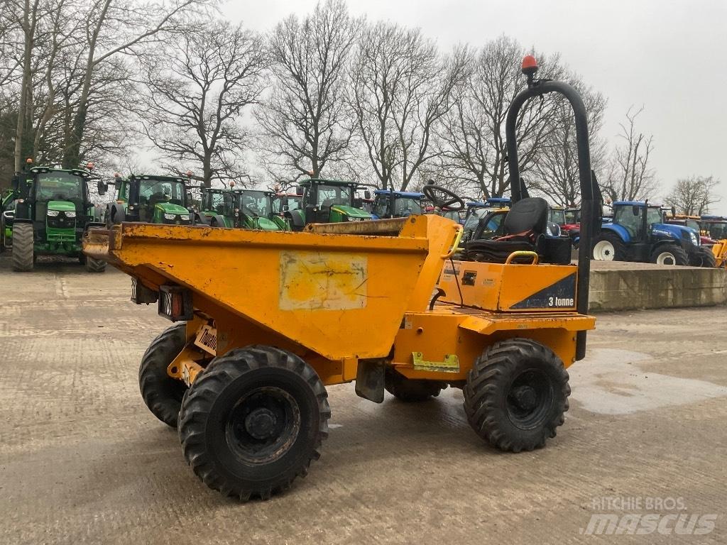 Thwaites 3 ton Dumpers de obras