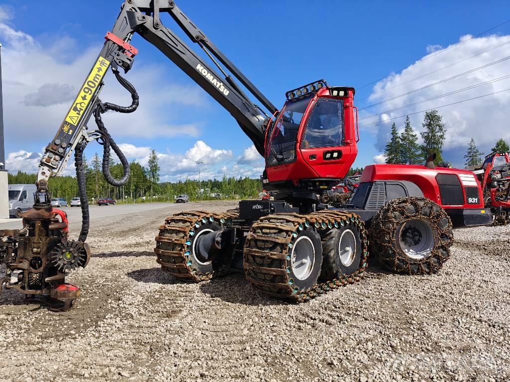 Komatsu 931 Processadores florestais