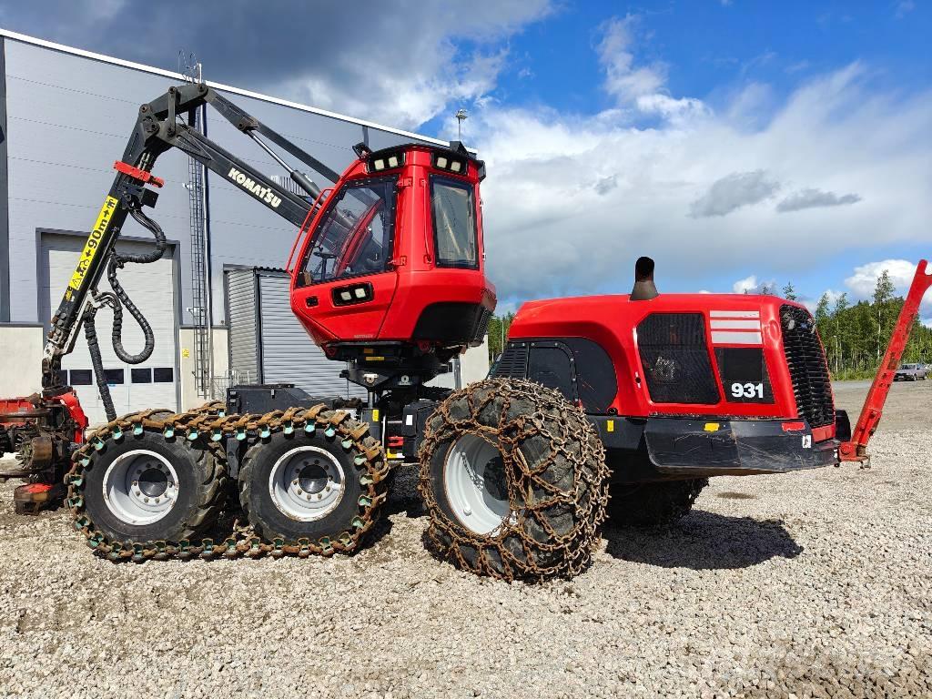 Komatsu 931 Processadores florestais