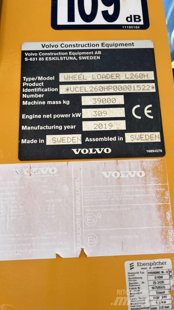 Volvo L260H Carregadeiras de rodas