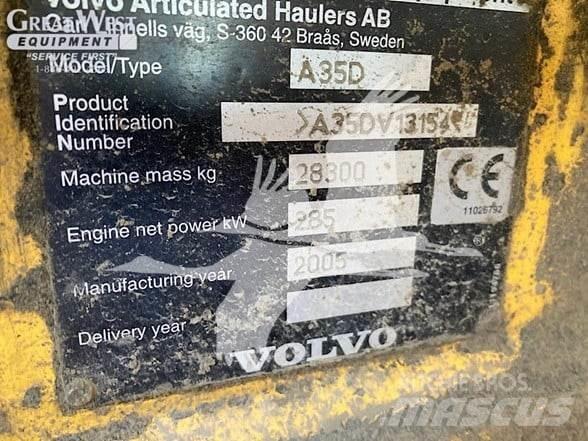 Volvo A35D Caminhões articulados