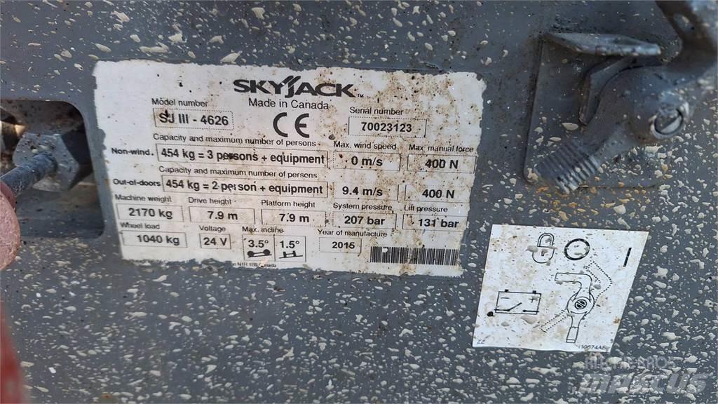 SkyJack SJIII4626 Elevadores de tesoura