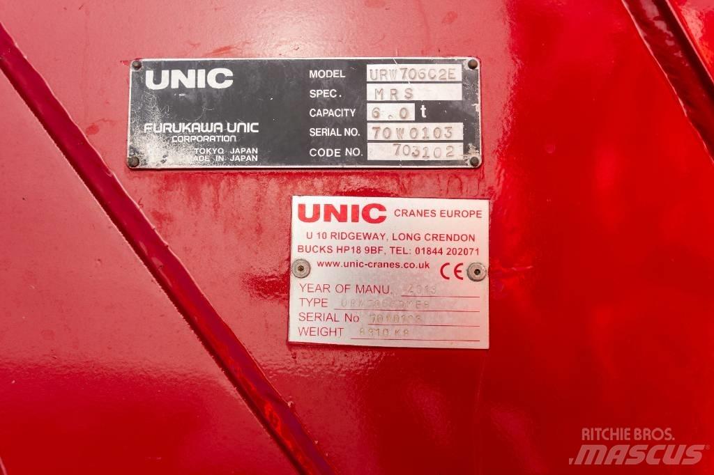 Unic URW 706 Mini gruas