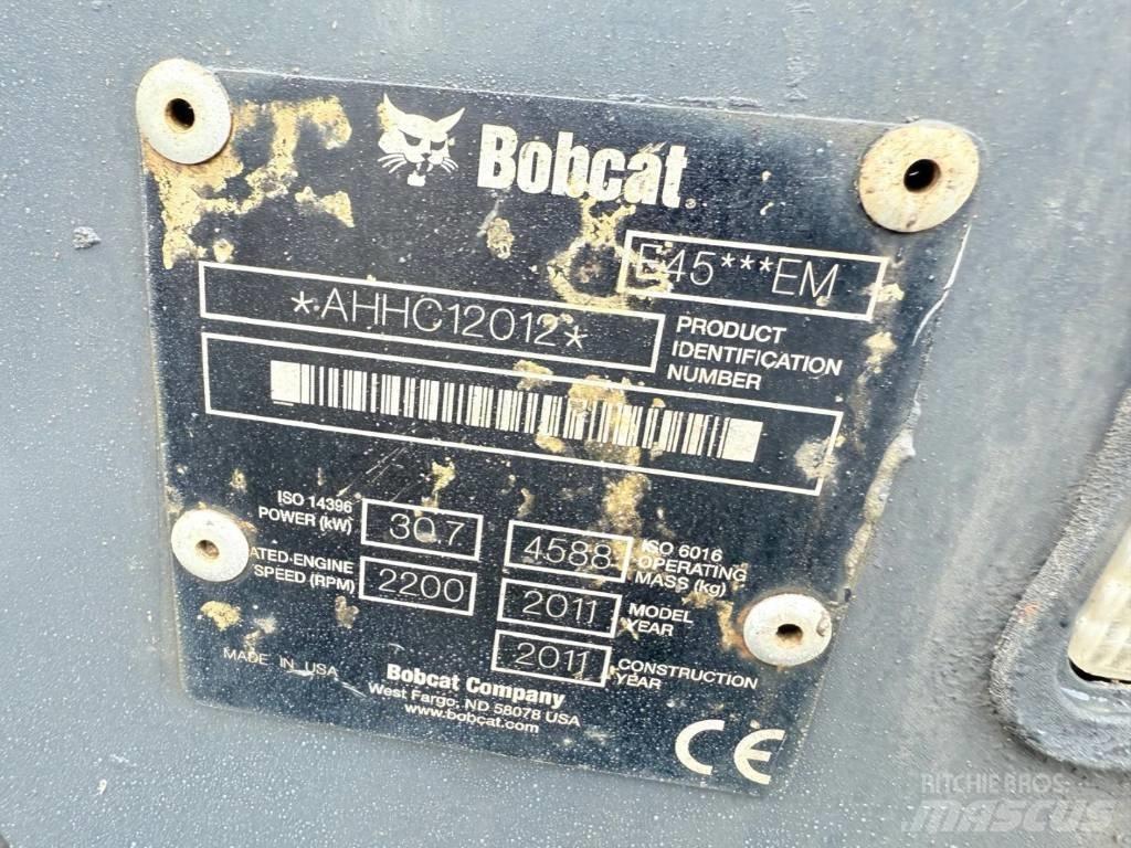 Bobcat E 45 EM Miniescavadeiras