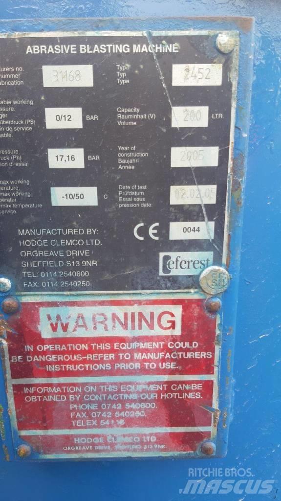 Clemco 200 L Acessórios de compressor
