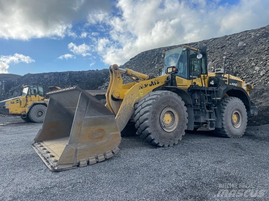 Komatsu WA500 Carregadeiras de rodas