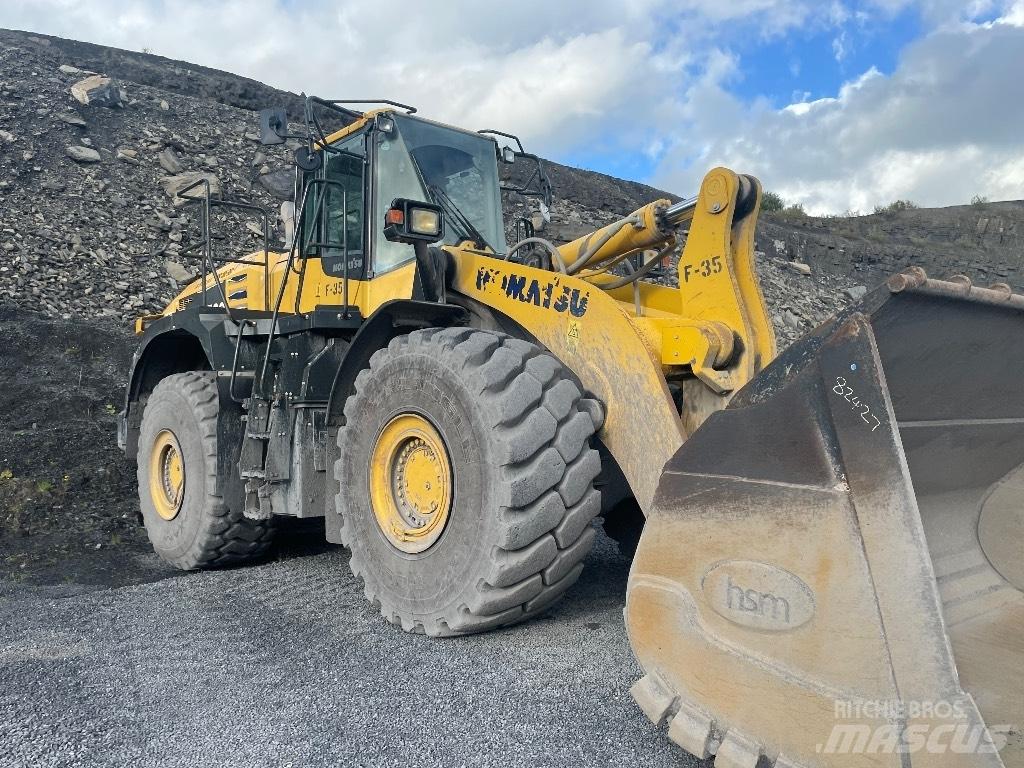 Komatsu WA500 Carregadeiras de rodas