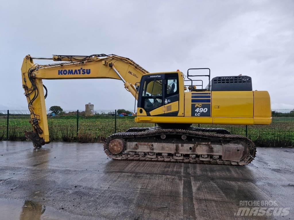 Komatsu PC 490 - 10 Escavadeiras de esteiras