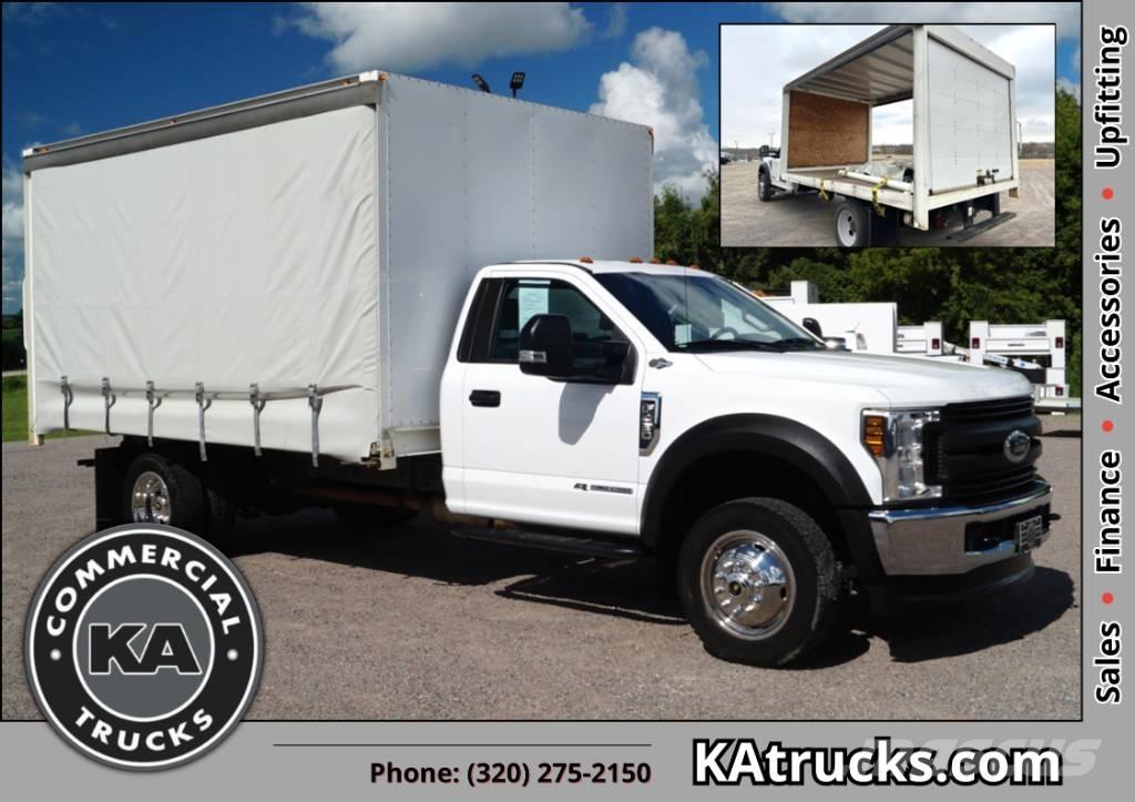 Ford F 450 XL SD Camiões caixa cortinas laterais