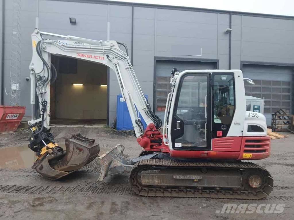 Takeuchi TB 290 Escavadoras Midi 7t - 12t