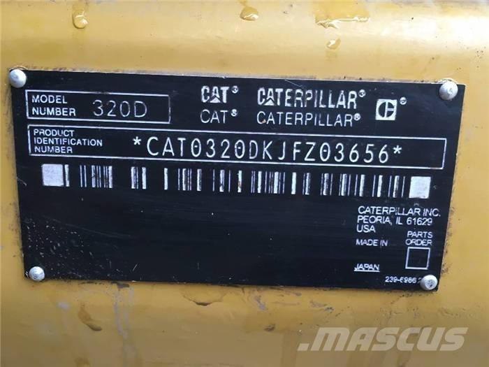 CAT 320 D Escavadeiras de esteiras