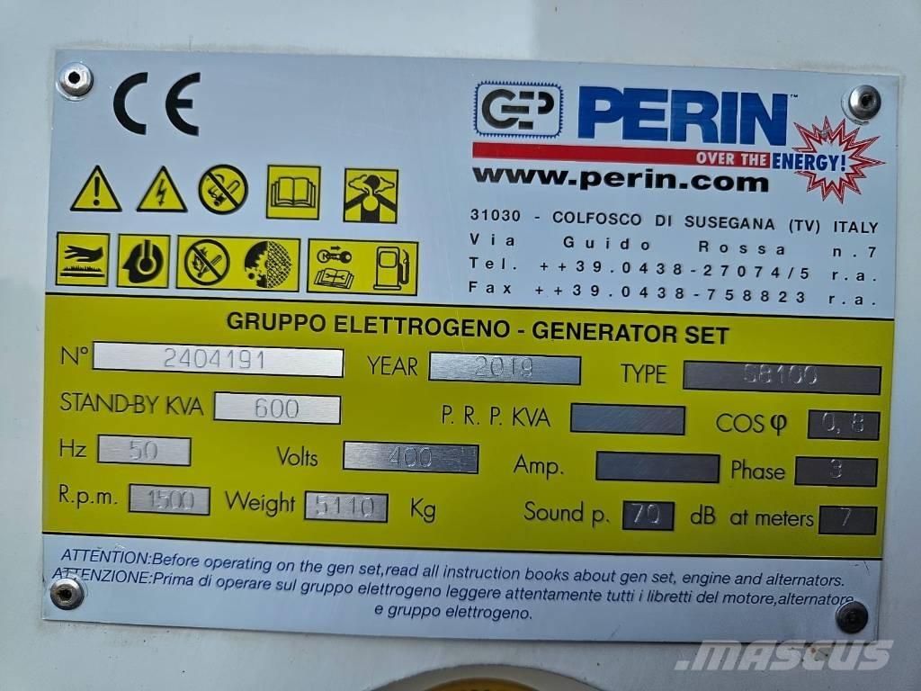  PERIN GEPI 600E Geradores Diesel