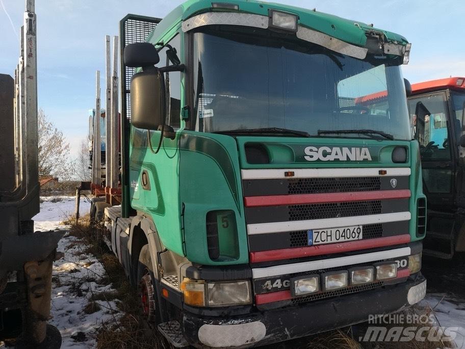 Scania 144 G Camiões grua