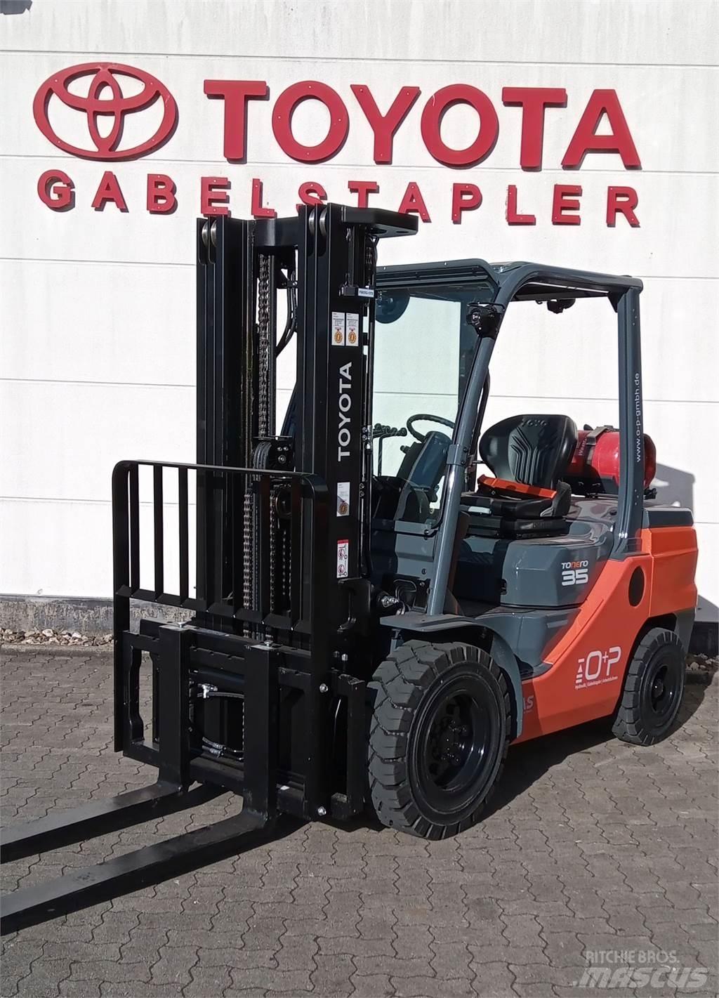 Toyota 02-8FGJF35 Empilhadores a gás